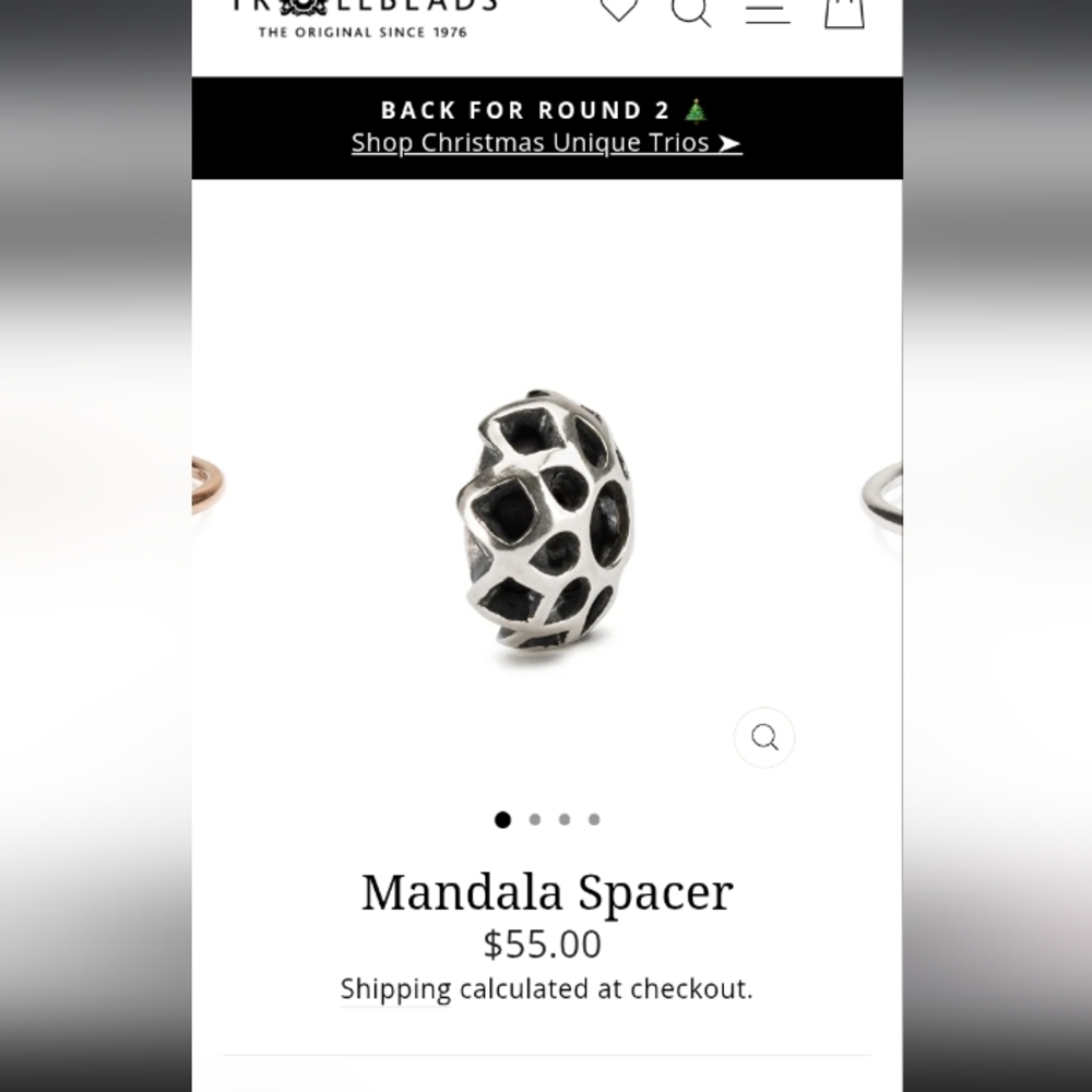 Trollbeads Mandala Spacer